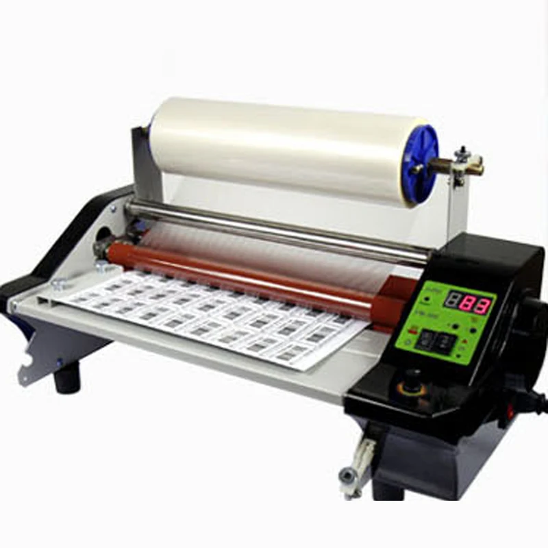 FM-360S Laminating Machine Single-sided Hot Lamination Self-adhesive Crystal Label Cold Lamination Photo Book Laminating Machine