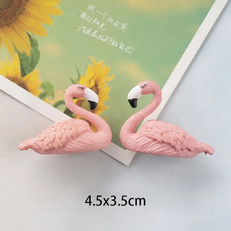 2 قطع الجملة الجدة لطيف زوجين الزفاف احتفالي فلامنغو زخرفة، زوج من ديكورات المنزل