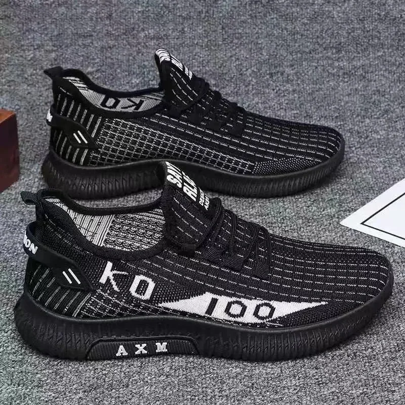 

!!! Мягкие весенне-осенние старые тканевые туфли с дышащей сеткой, нескользящая износостойкая повседневная рабочая обувь с низким берцем