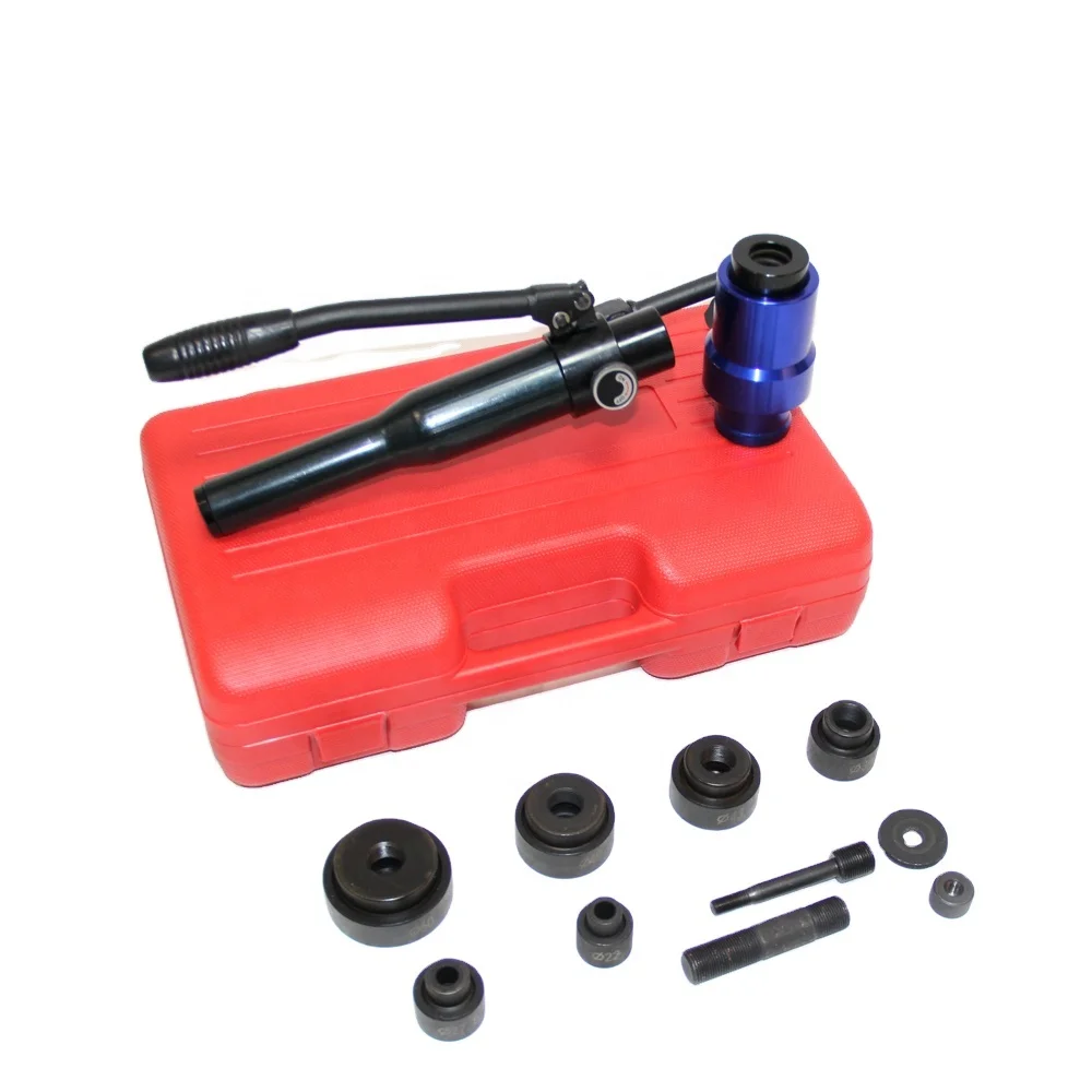 WK-8AL Hydraulic Hole Making Tools Knockout Punch Manual Hydraulic Punch Driver Kit