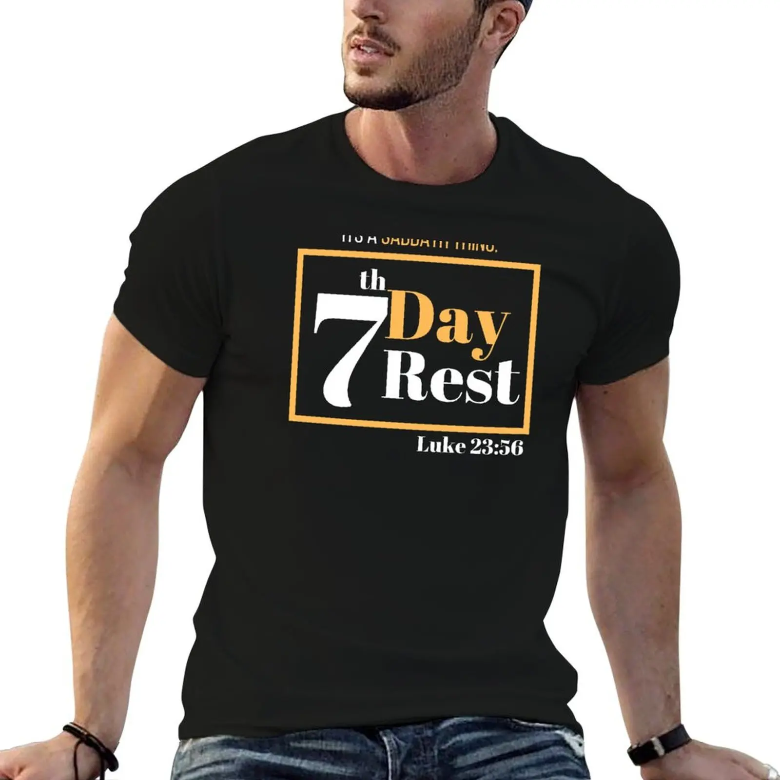 

7th Day Rest T-Shirt anime shirt plus sizes mens graphic t-shirts anime