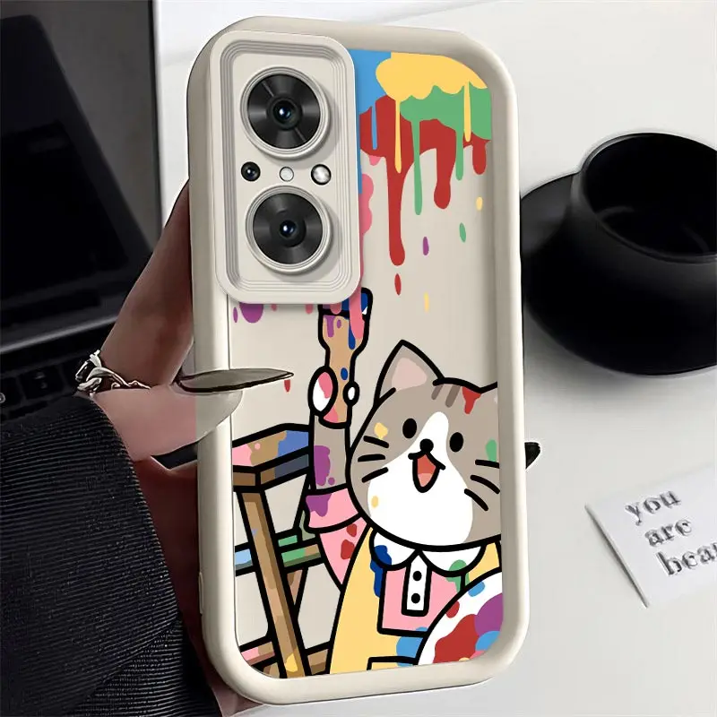 Nova 9SE Little Painter New Sky Eye Phone Case For Huawei Nova 9S 9Pro 9 7i 6SE Y91 Y5P Y6Pro Y7A Y9A Y6 Y70 Y90 Y7 PRIME Cover