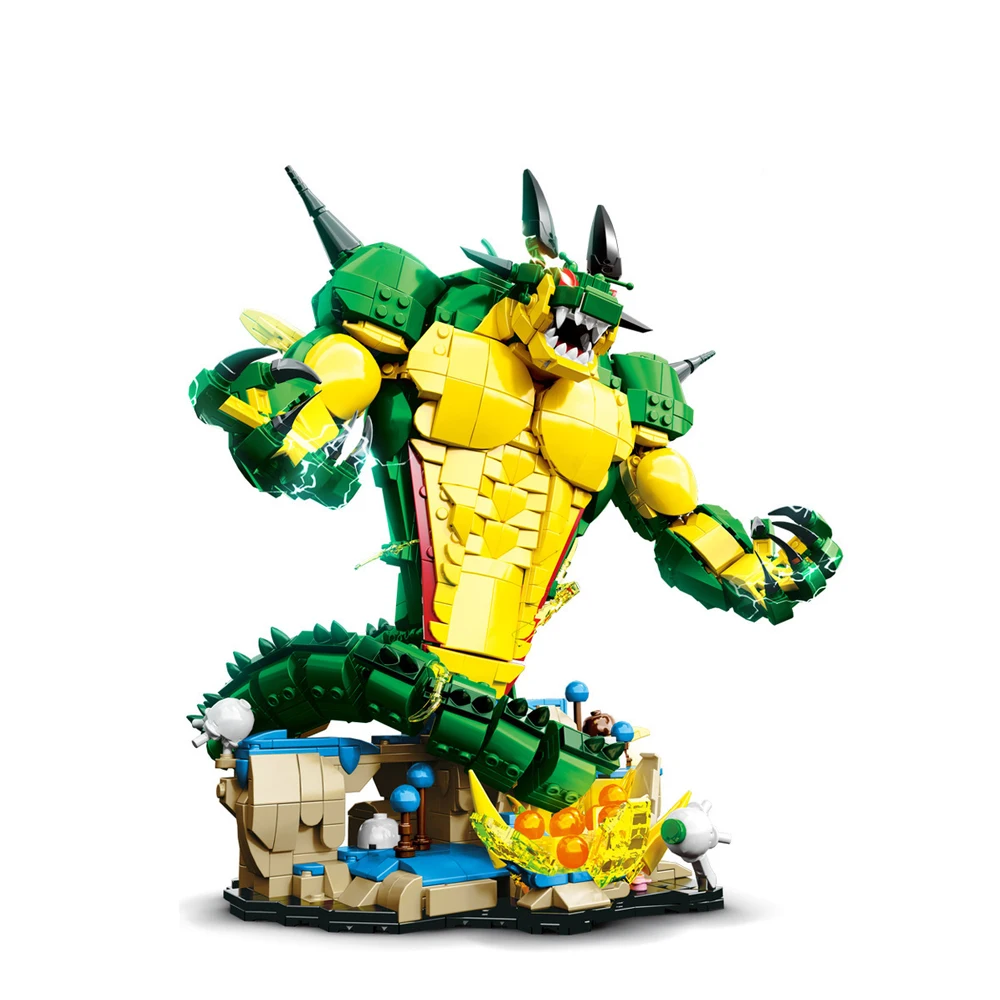 

Porunga Shenron MOC Building Blocks Namek Dragon Base Light DIY Anime Mini Bricks Figure Assembly Toys For Kid Birthday Gifts