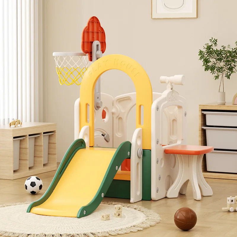 داخلي لعبة طفل الشريحة سلامة الأطفال لعبة متعددة الوظائف الشريحة الاطفال الكرة هوب الكرة الباب لعبة الجدول المتكاملة المنزل انزلاق