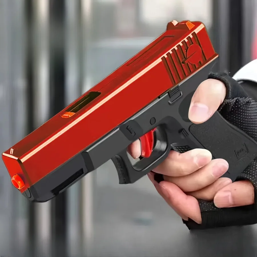 Shooting Toy Gel Ball Blaster, Fully Manual Outdoor Toy Model Without Charging, Suitable For Backyard Game, Gift(without Bullet)