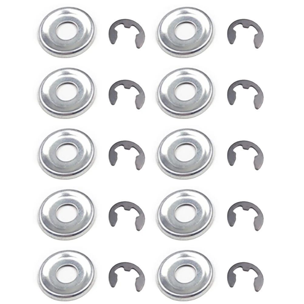 

10x Clutch Washer E-Clip For MS260 MS290 MS440 MS460 MS660 9460 624 0801 Tool Accessories Highly Matched Reliable To Use