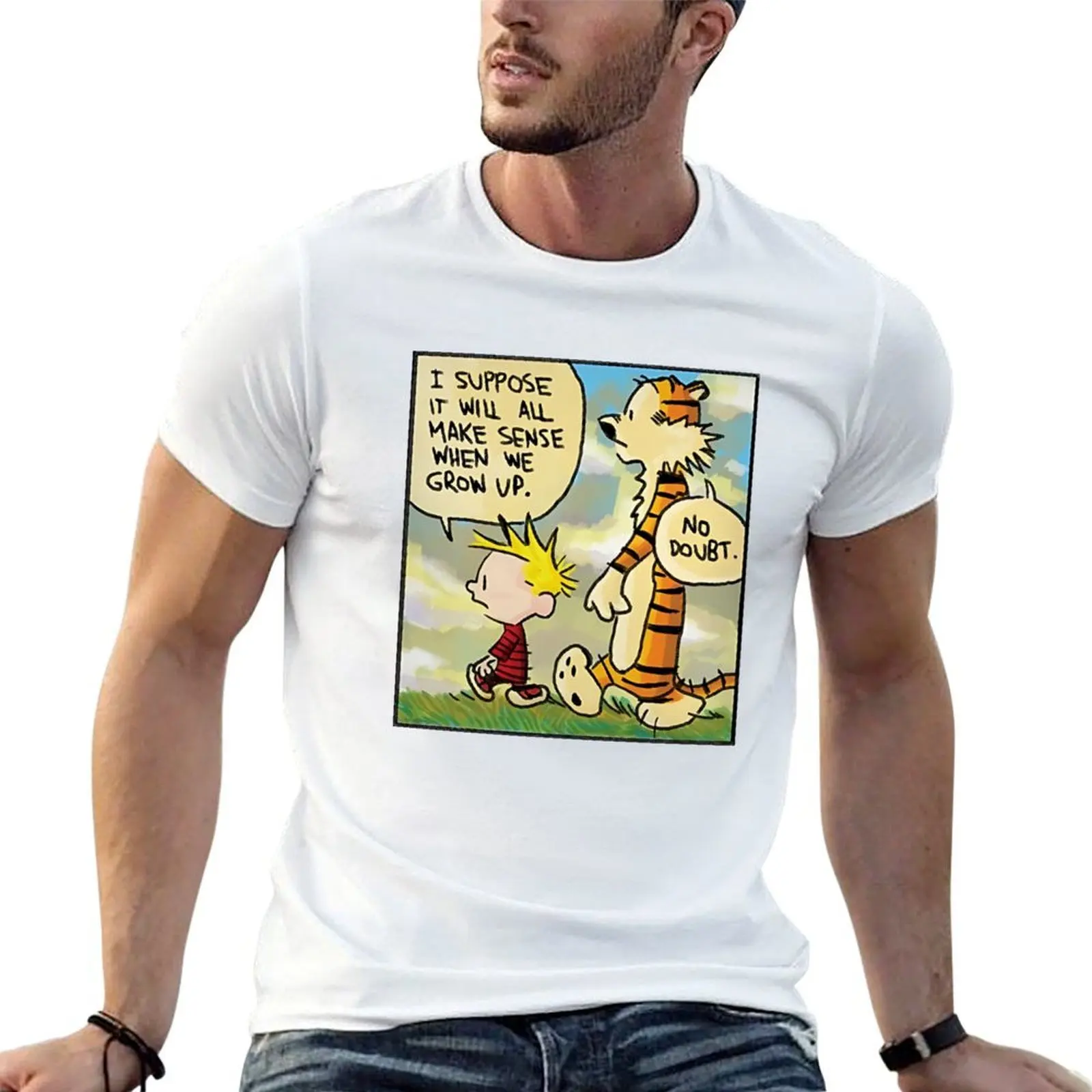 

it will all make sense when we grow up T-Shirt t shirts for man graphic tees t shirts for man pack cotton T-Shirt
