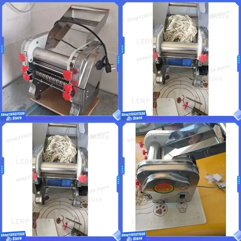 Noddle Making Machine Electric Stainless Steel Noodle Maker Machine Commercial Kitchen Ramen ...