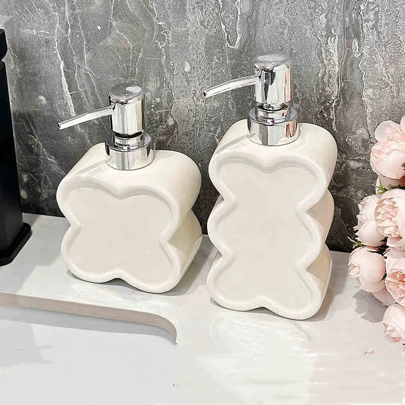 Nordic Shampoo Bottle, Shower Gel Bottle, Light Luxury Home Hotel, Commercial Washbasin, Bathroom Press Bottle