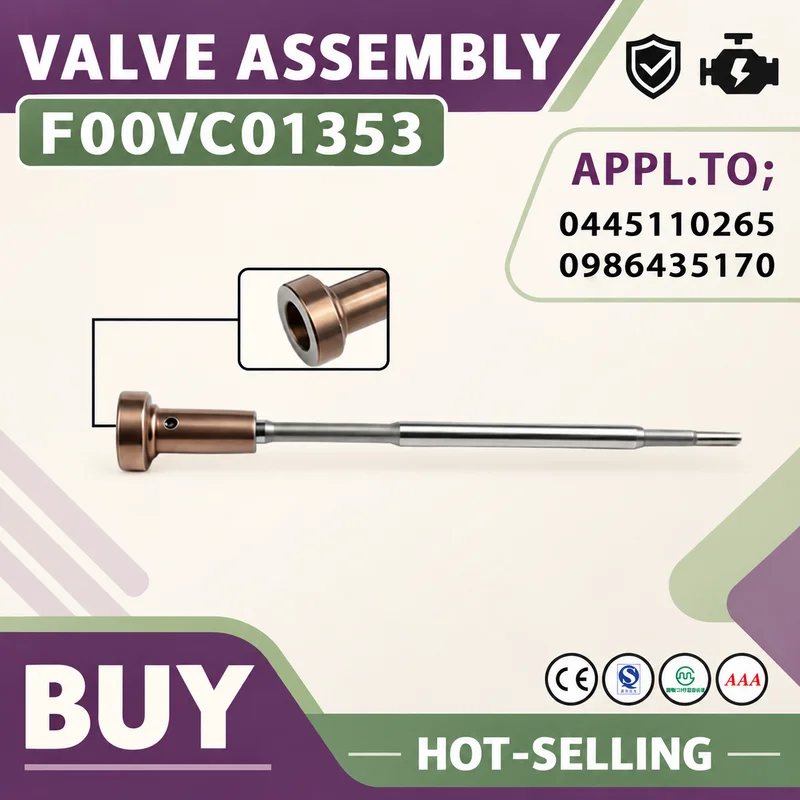 F00VC01353 F00VC01369 F00VC01358 F00VC01364 Auto Parts Oil Injector Valve Valve Assembly Suit For Injector Control Valve LI1527