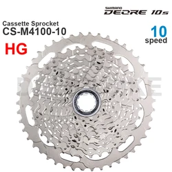 SHIMANO DEORE M4100 10v Cassette Sprocket CS-M4100-10 10-Speed - HYPERGLIDE -11-46T, 11-42TOriginal