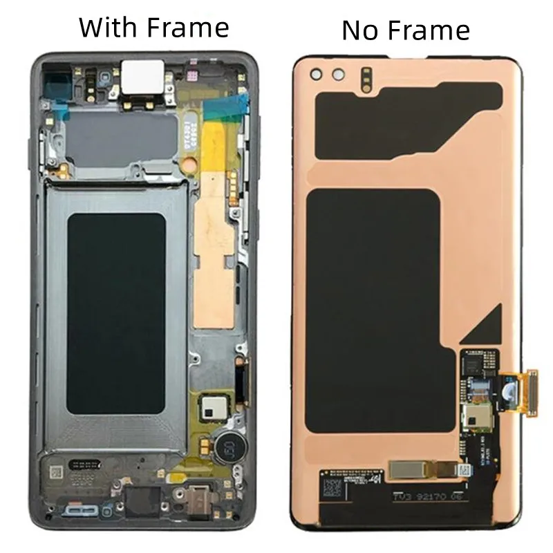 NEW ORIGINAL AMOLED S10 LCD For SAMSUNG Galaxy S10 G973F/DS G973F G973 S10 Plus G975 G975F G975F/DS Touch Screen Digitizer