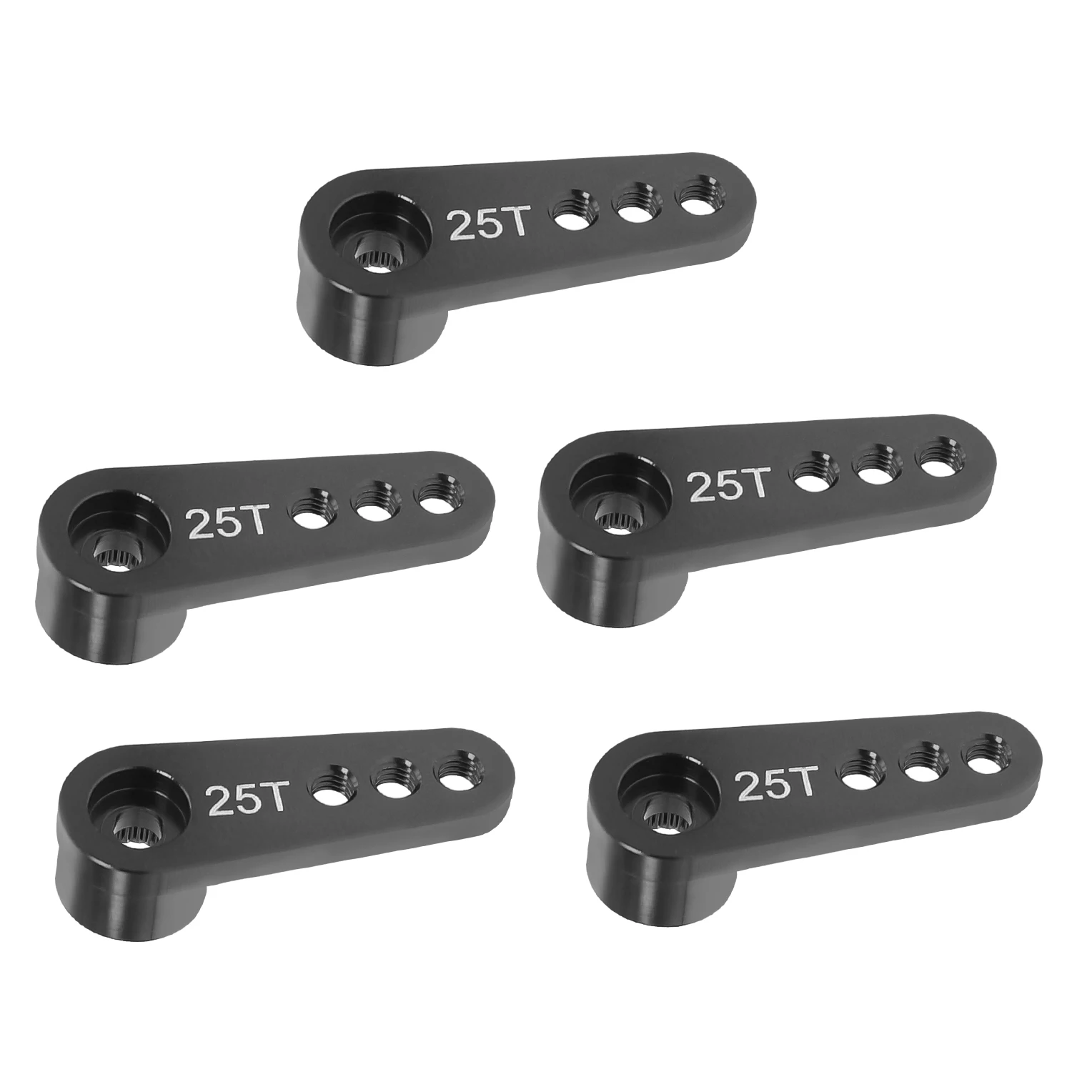 Metall 25T Erweiterte Servo Arm Lenkung Horn M3 3 Loch Für 1/10 RC Crawler TRX4 Axial SCX10 Tamiya Yikong HSP servo Motoren Teile