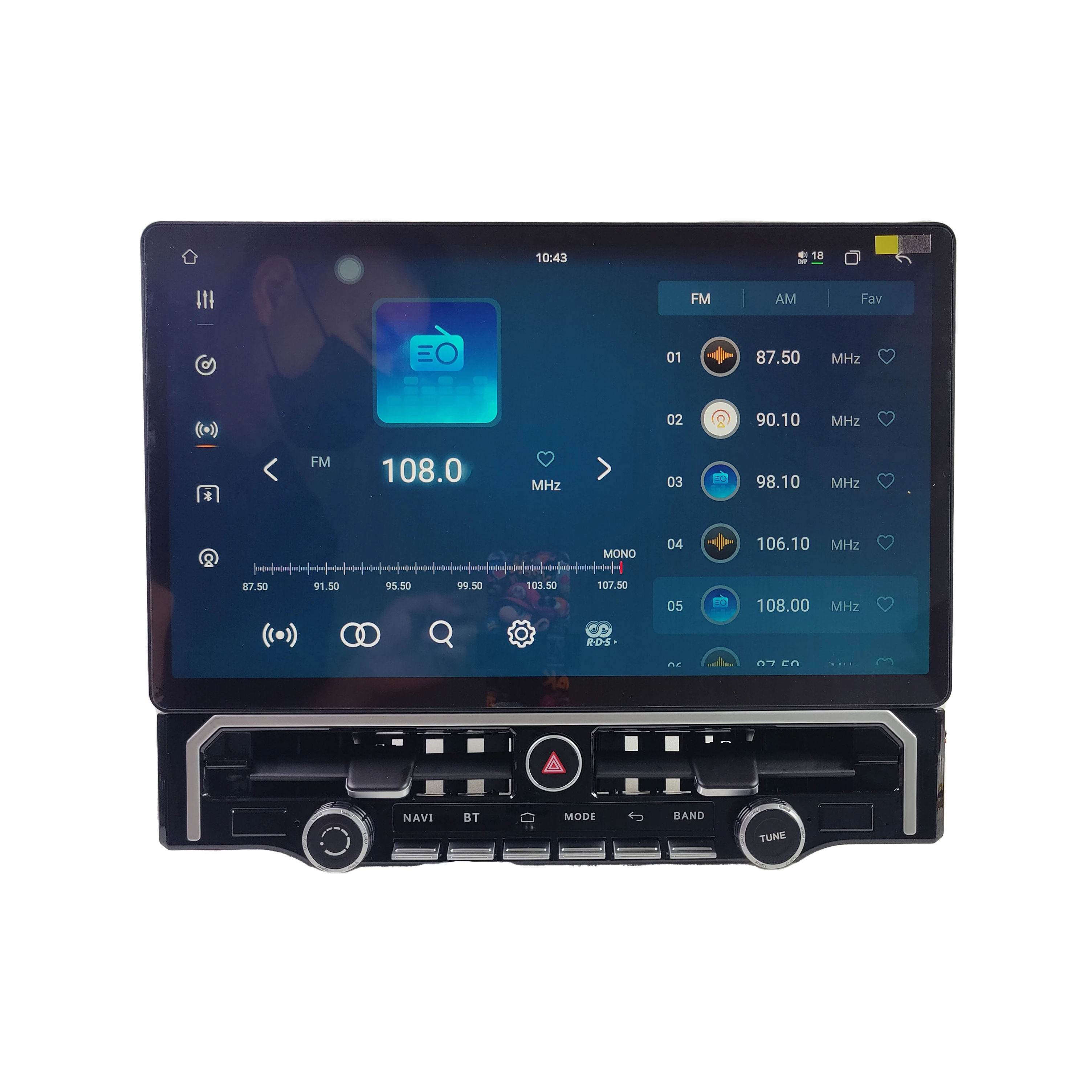 Audio For Toyota 4 Runner 2010~2022 Automotive Multimedia Android Navigation Radio Car Stereo Wireless Carplay Head Unit BT 5.0