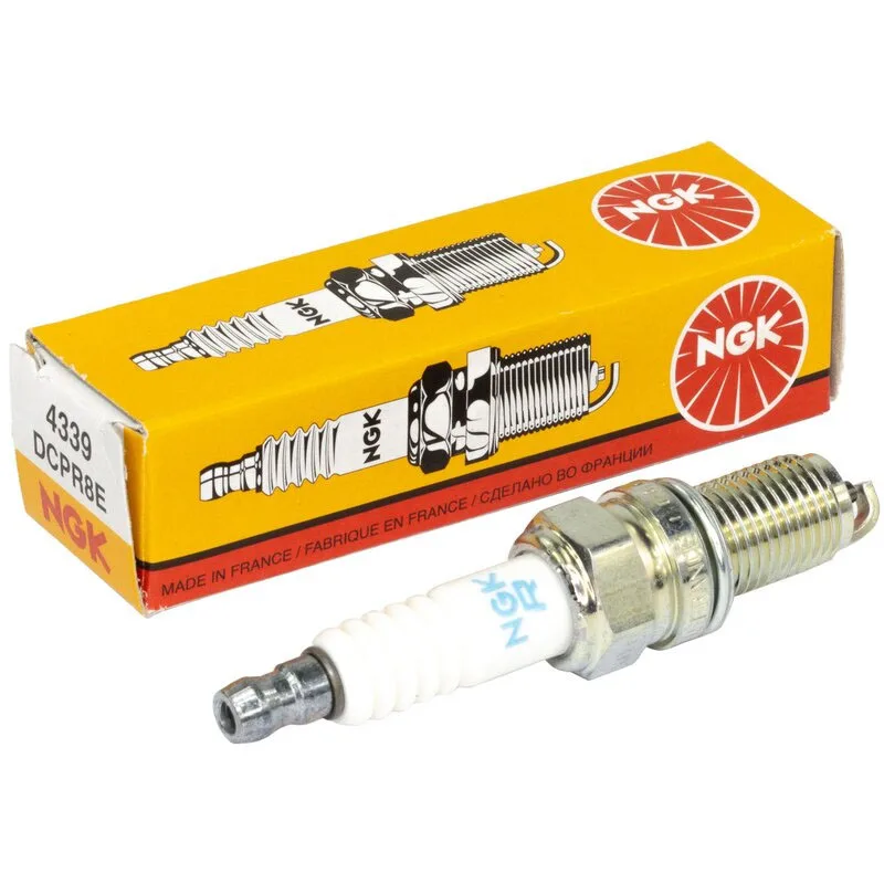 DCPR8E 4339 NGK Motorcycle Spark Plug for BMW FF DUCATI MULTISTRADA MONSTER KTM ADVENTURE HARLEY-DAVIDSON SOFTAIL V-ROD