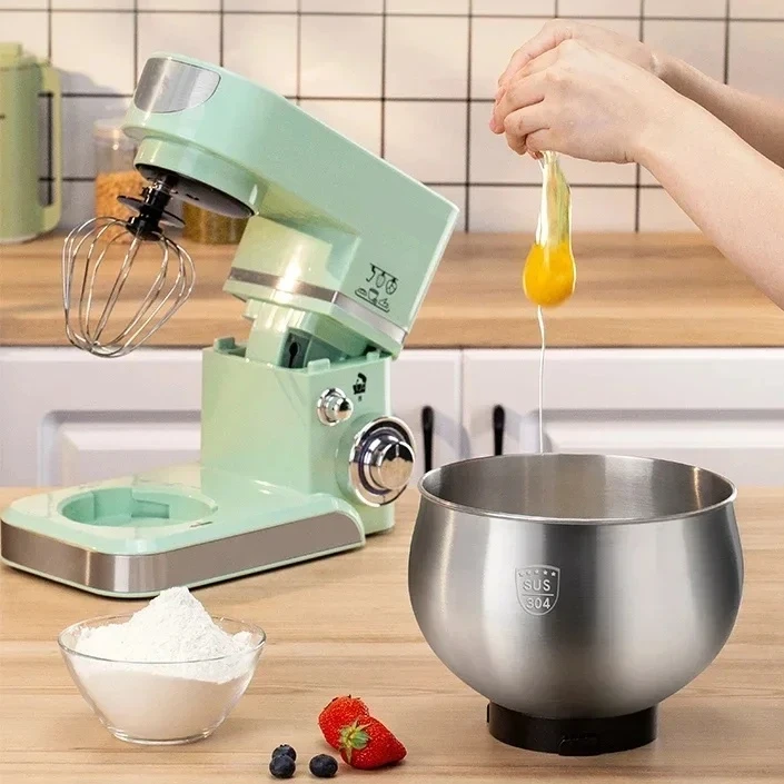 Fully automatic 3.5L-6L commercial household small multi-functional dough mixer fresh cream mixing table dough kneading