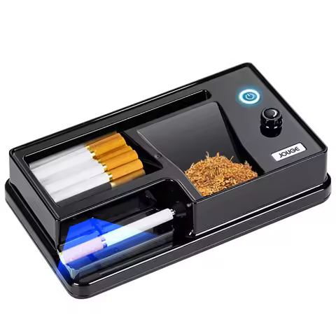 Máquina Laminadora de Cigarrillos Eléctrica de 6,5/8MM, Rodillo de Detección Infrarroja Automática, Rodillo Inyector de Tabaco para Cigarrillos