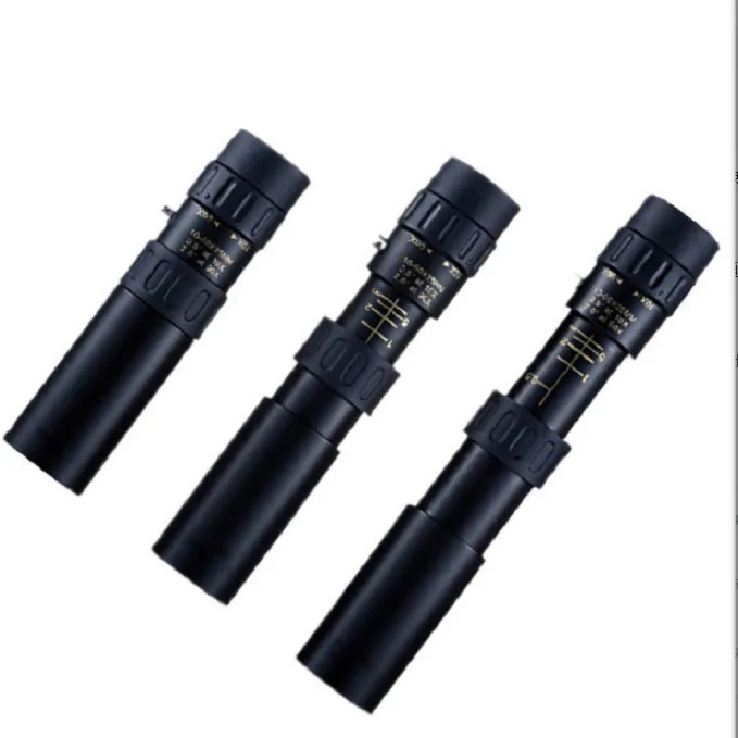 10-30X25 Variable Magnification Monocular Telescope Low Light Night Vision High Definition  Mobile Phone Camera Glasses