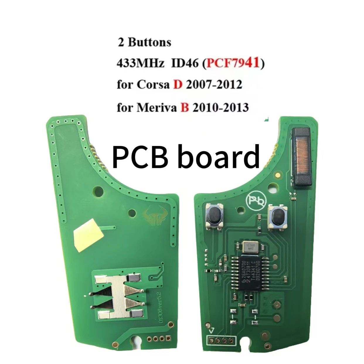 Jingxin Fernbedienung Auto Schlüssel 433 MHZ PCF7941/7946CHIP Für Opel schlüssel/Vauxhall schlüssel Astra Schlüssel Zafira Schlüssel Corsa Schlüssel Vectra C Schlüssel 736-743-A