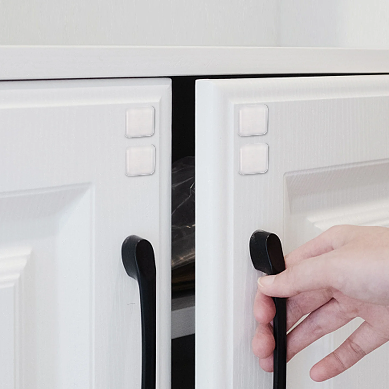 

54pcs Anti-Collision Bumpers Clear Silicone Cabinet Door Bumper Pads For Furniture Drawers Cupboards Transparent Drawer Stops