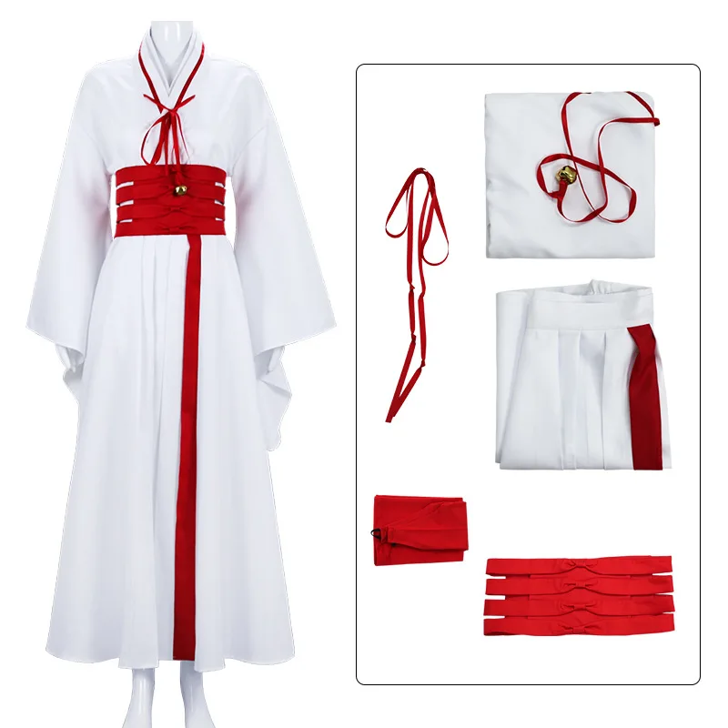 Yamada Asaemon Sagiri Cosplay Anime Jigoku Raku Cosplay Costume Sagiri Kimono Feather Weaving Uniform Wig Halloween Girl Women