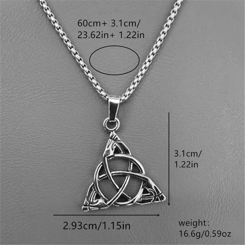 Beier Nordic Retro Viking Celtic Titanium Steel Pendant for Foreign Trade Fashion Sales Trendy Titanium Steel Necklace Hip Hop