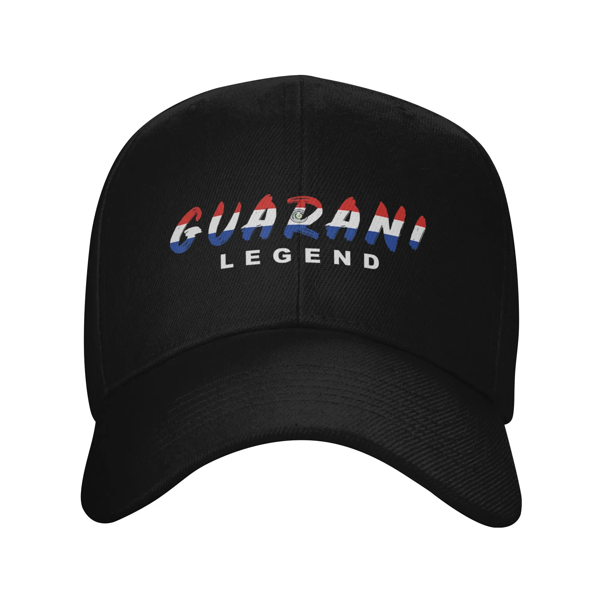Guarani Legend - Gorra de Béisbol Informal con Bandera de Paraguay, Gorra Trucker para Senderismo y Pesca, Gorra Snapback de Primavera de Alta Calidad para Hombre y Mujer