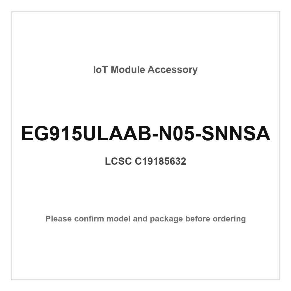 1pcs EG915ULAAB-N05-SNNSA SMD 23.6x19.9mm FDD-LTE I2C UART SPI USB ADC SIM Cellular LTE Wireless Communication Module
