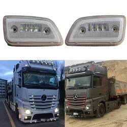 1pair 24V led sunvisor lights For Mercedes Benz truck MP4 MP5 ANTOS Actros led sunvisor lamp Oem A9608203456