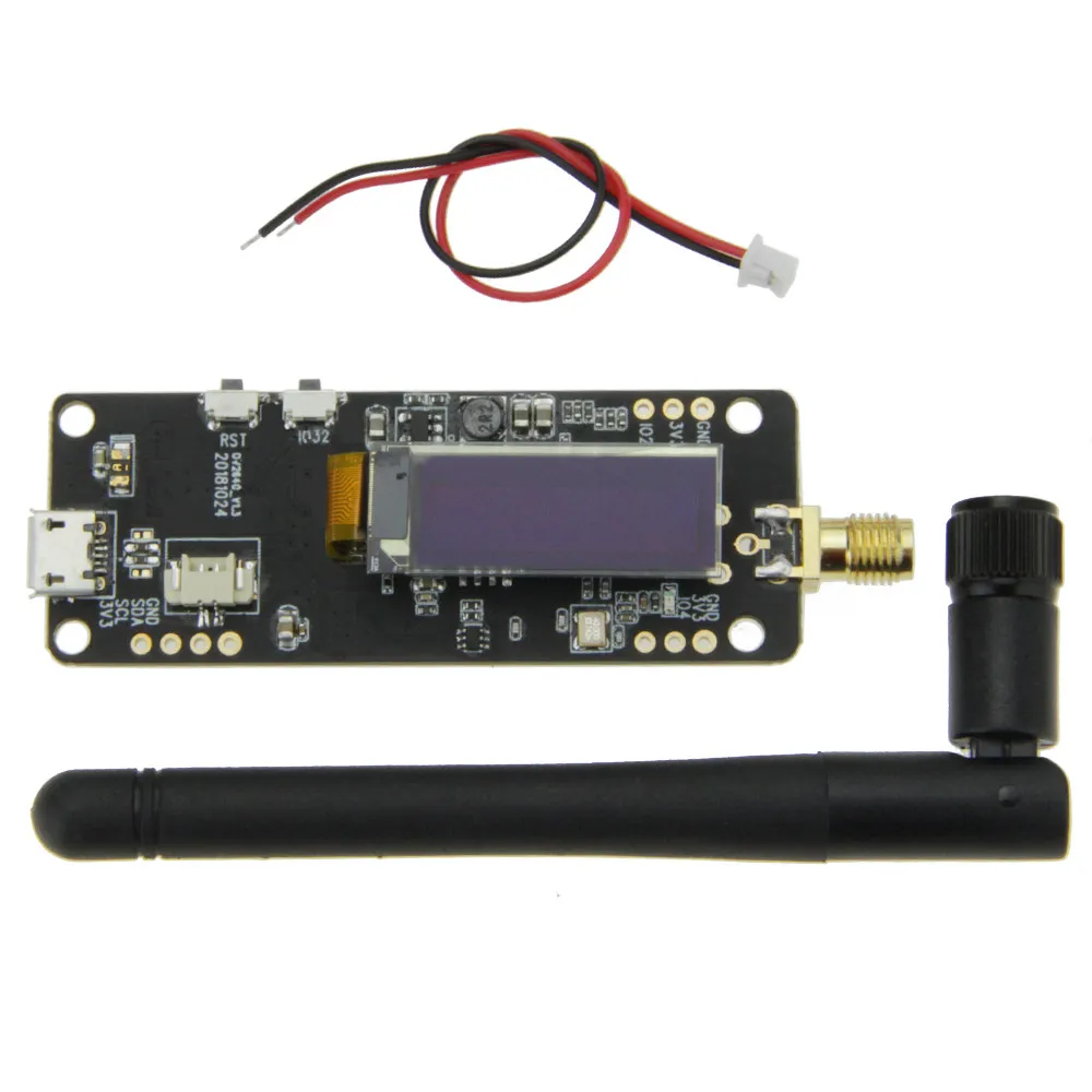 T-Journal ESP32 Camera Module Development Board OV2640 Camera SMA Wifi 3dbi Antenna 0.91 OLED Camera Board