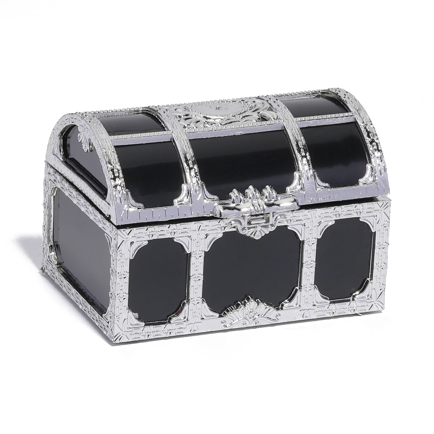 Vintage Transparent Storage Organizer Box, Treasure Chest