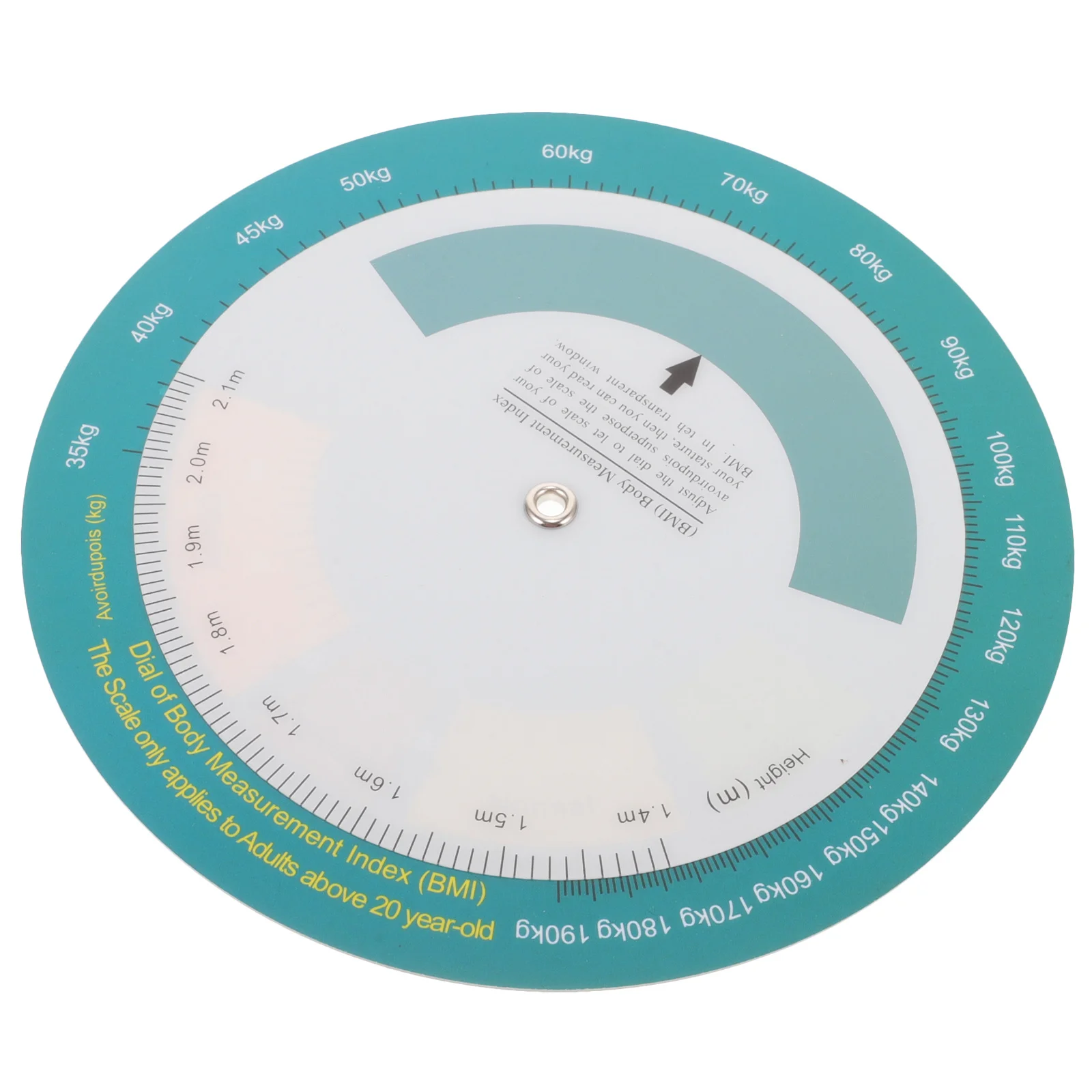Bmi مؤشر الوزن الصحة الرسم البياني أداة مثبتة على الحائط للمنزل الصالة الرياضية مستشفى البلاستيك قياس الجسم عجلة الذكور الإناث #6