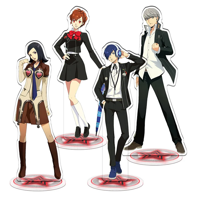 Persona 5 Multi Character Game Anime Related Products Acrylic Standing Card Stand Model Plate Figure Pool Party Desk Decor Gift
