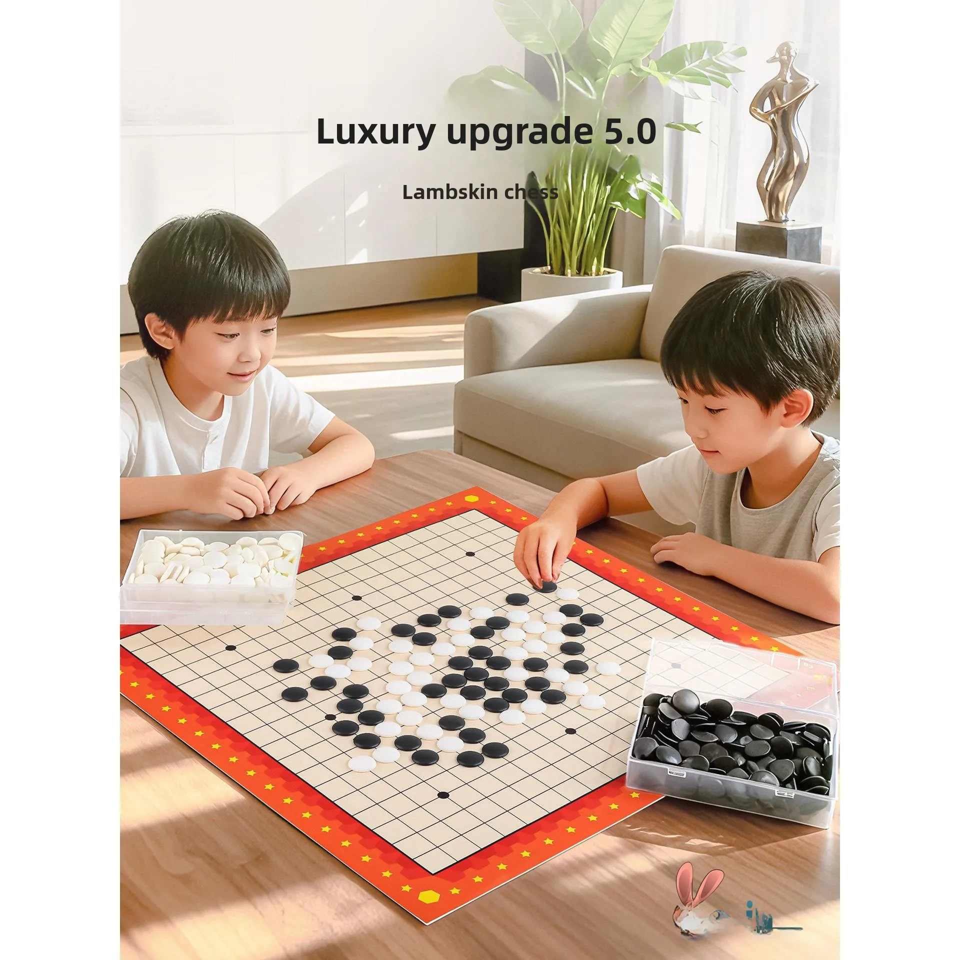 

Portable Large Size Stand Ch Board Set for Children And Adults Profional Go Ch And Five Stones Ch Kit