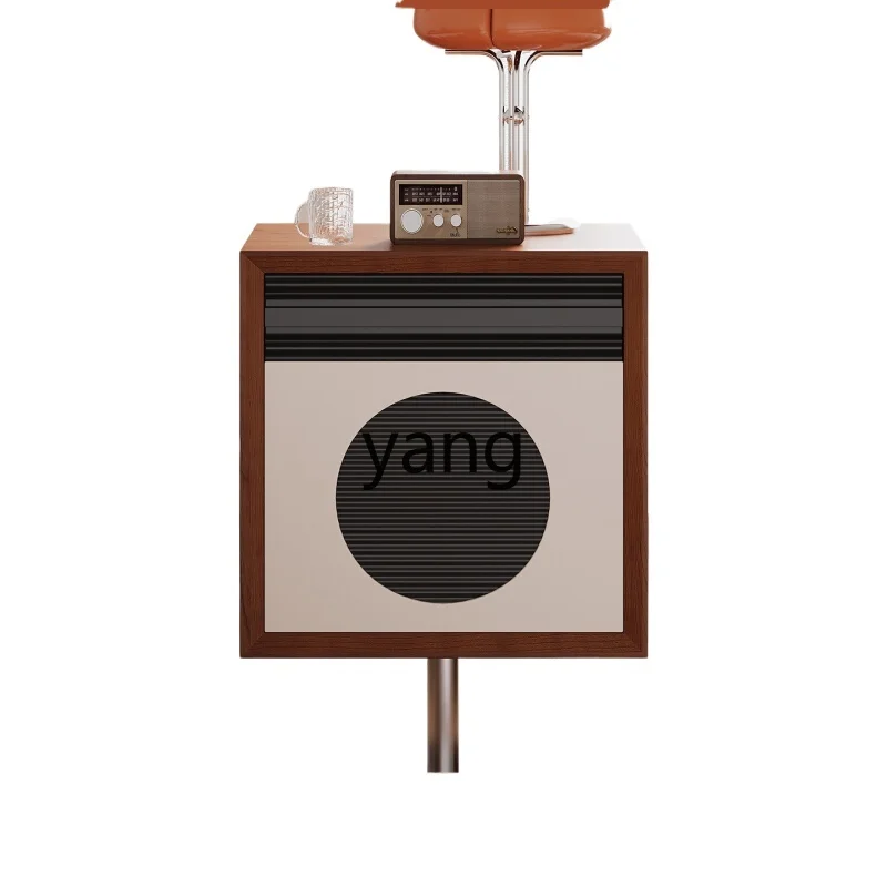 

TGF antique solid wood sofa living room home Bauhaus TV storage floor bucket cabinet