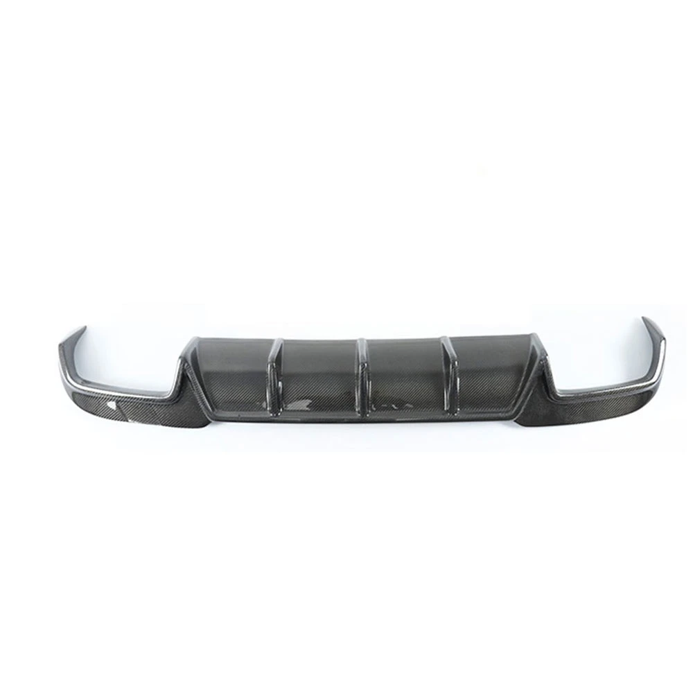JCHEY Carbon Fiber Rear Lip Diffuser Spoiler For Benz E Class W212 E260 E300 E400 E63 For AMG Sport 2014 -2016 FRP view 3