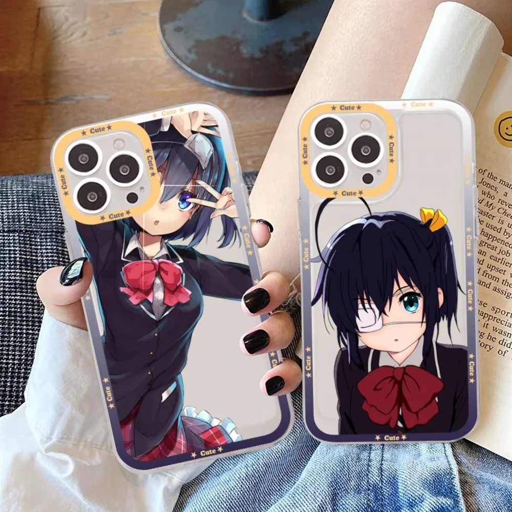 

Chuunibyou Rikka Takanashi Phone Case For IPhone 16 15 13 14 Pro Max XS XR 12 11 Pro 13 Soft Clear Back Cover