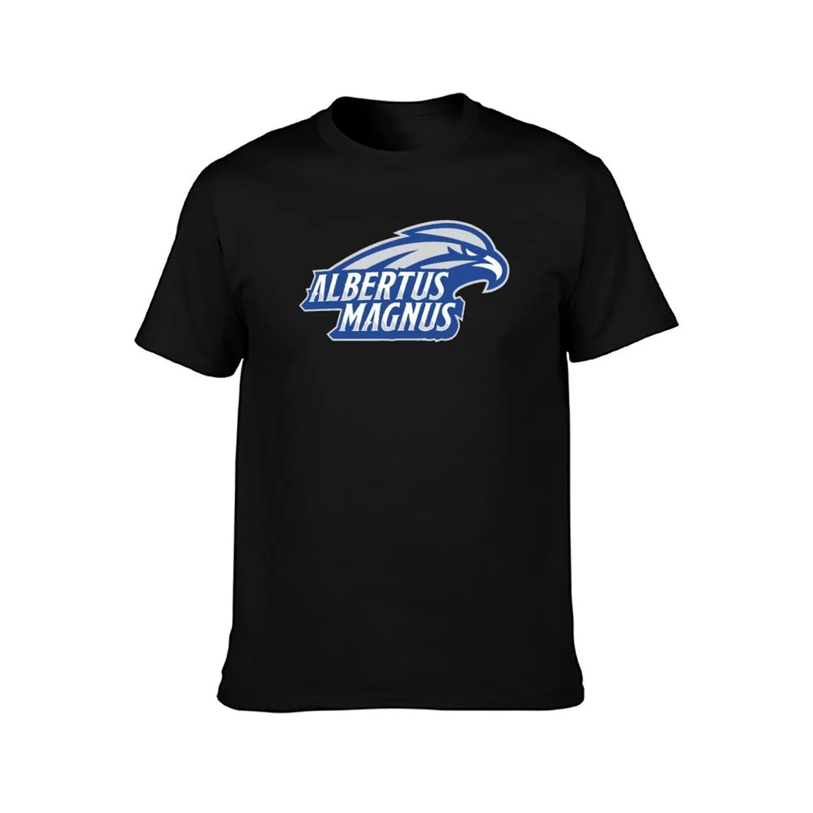 Albertus Magnus College T-Shirt, Summer Casual Cotton Tee, Oversized Streetwear Tops, Vintage Graphic Print, Unisex Men Women