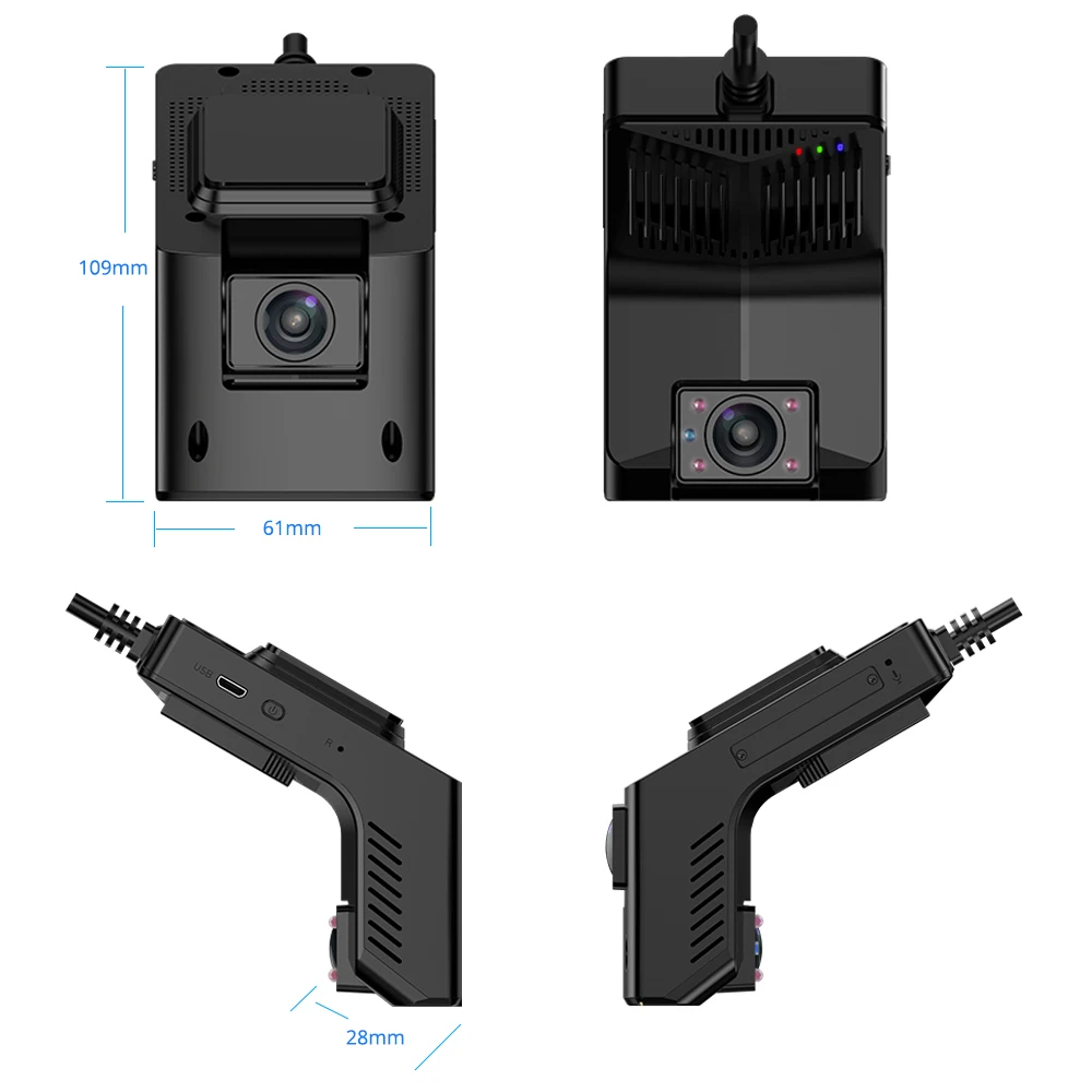 AI video telematic solution for vehicle fleet with dual cams support DMS, ADAS fit Babelstar tracking platform