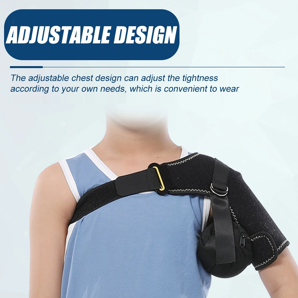 TIKE Shoulder Brace for Torn Rotator Cuff, 4-12 Years Kids, Shoulder Pain Relief, Shoulder Sling for Shoulder Stability Recovery