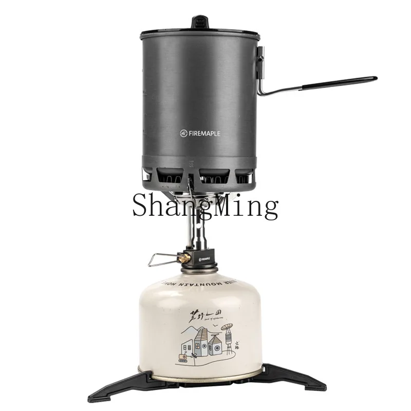 

PYH Light Mountain Hiking Set Lightweight Outdoor Stove, Pot, Camping Cooking Set Self-driving Tour Cooking
