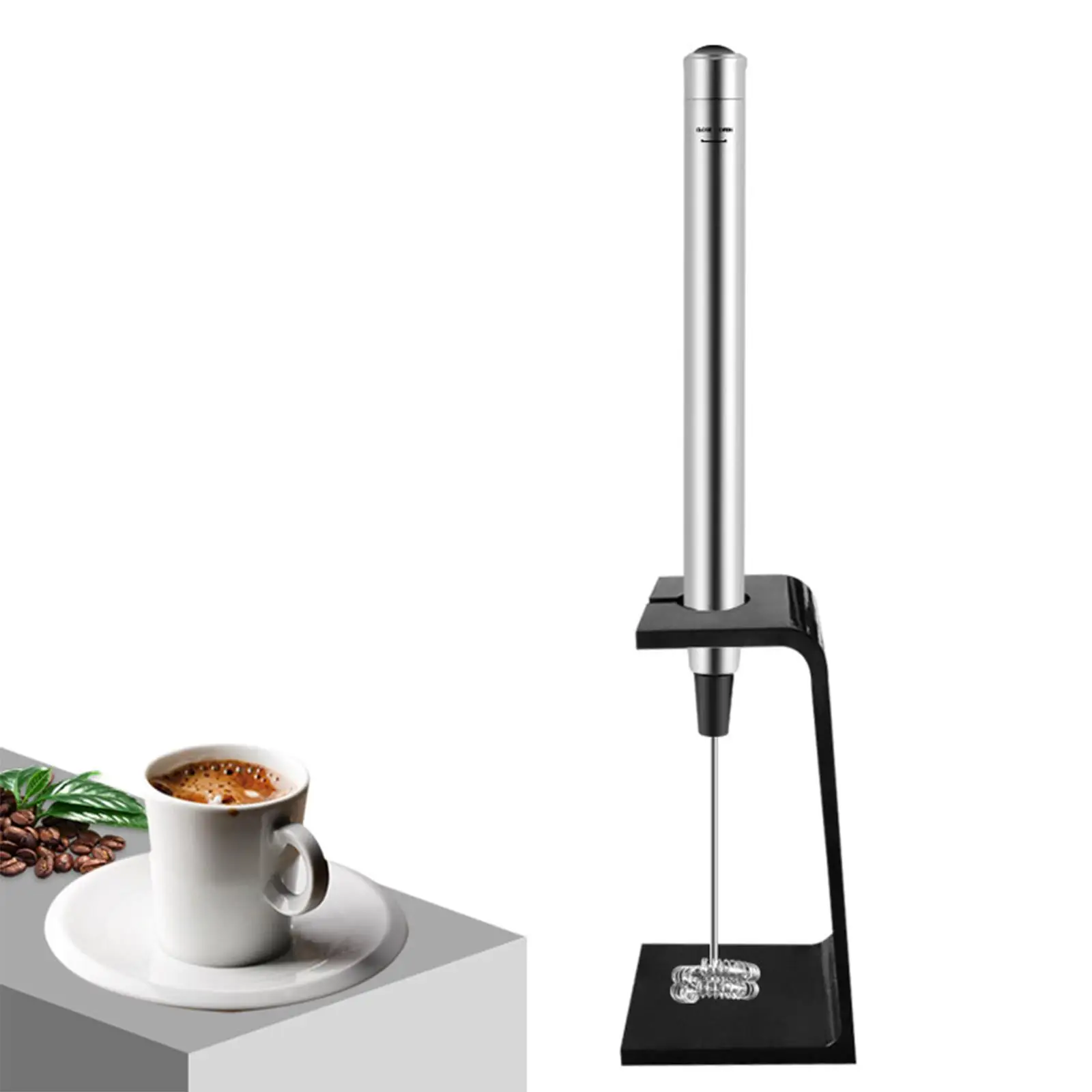 Handheld Milk Frother Egg Whisk Stirrer Automatic Milk Foam Maker Mini Blender Coffee Frother for Cream Hot Chocolate Cappuccino