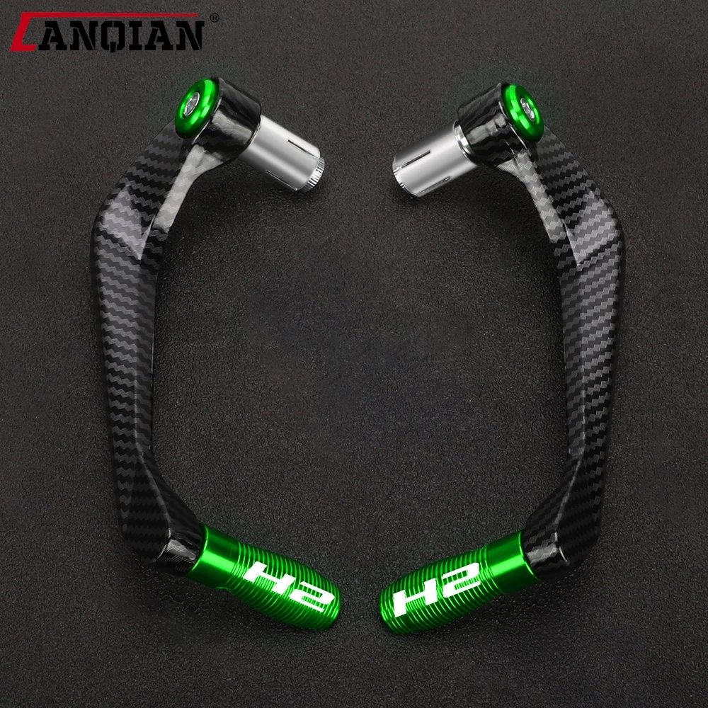 

7/8" 22mm Brake Clutch Lever Protector Handlebar Grips Guard For Kawasaki Ninja H2 SX SE H2R 2015 2016-2021 Motorcycle Accessory