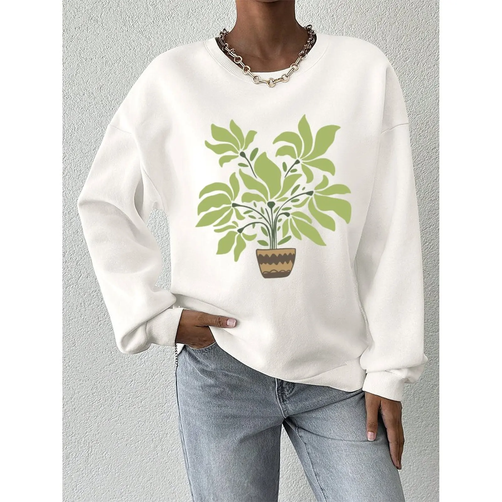 طبقات الخريف سترة الرقبة المستديرة طبقات الخريف العلامة التجارية الجديدة حالة نادي الموضة الاستخدام اليومي نسيج البوليستر #2