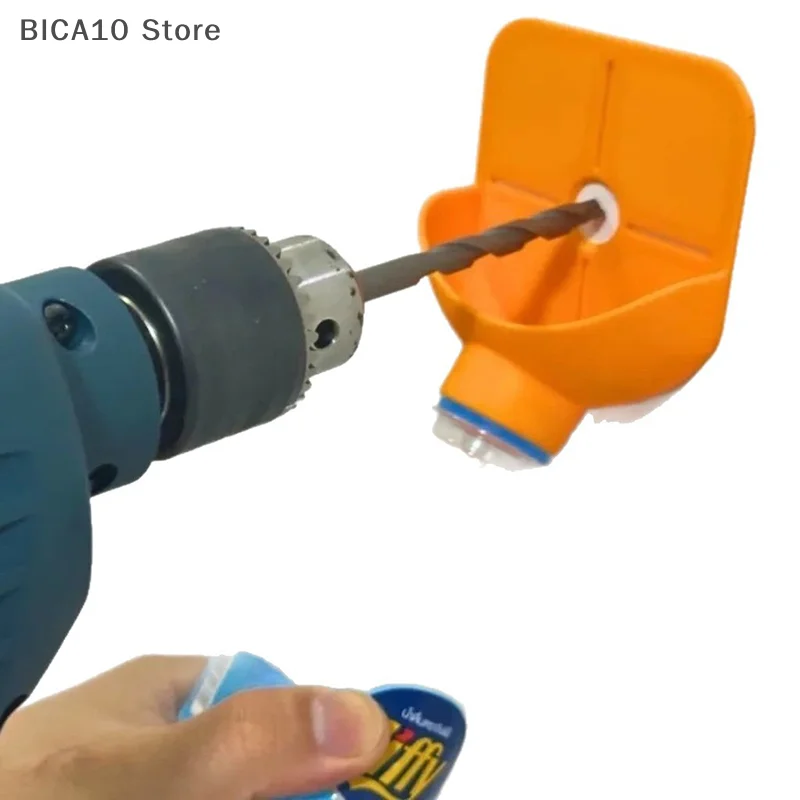 High Efficiency Wall Drilling Dust Collector Box Non-Slip Easy Installation Drill Dust Collector Large Capacity Universal