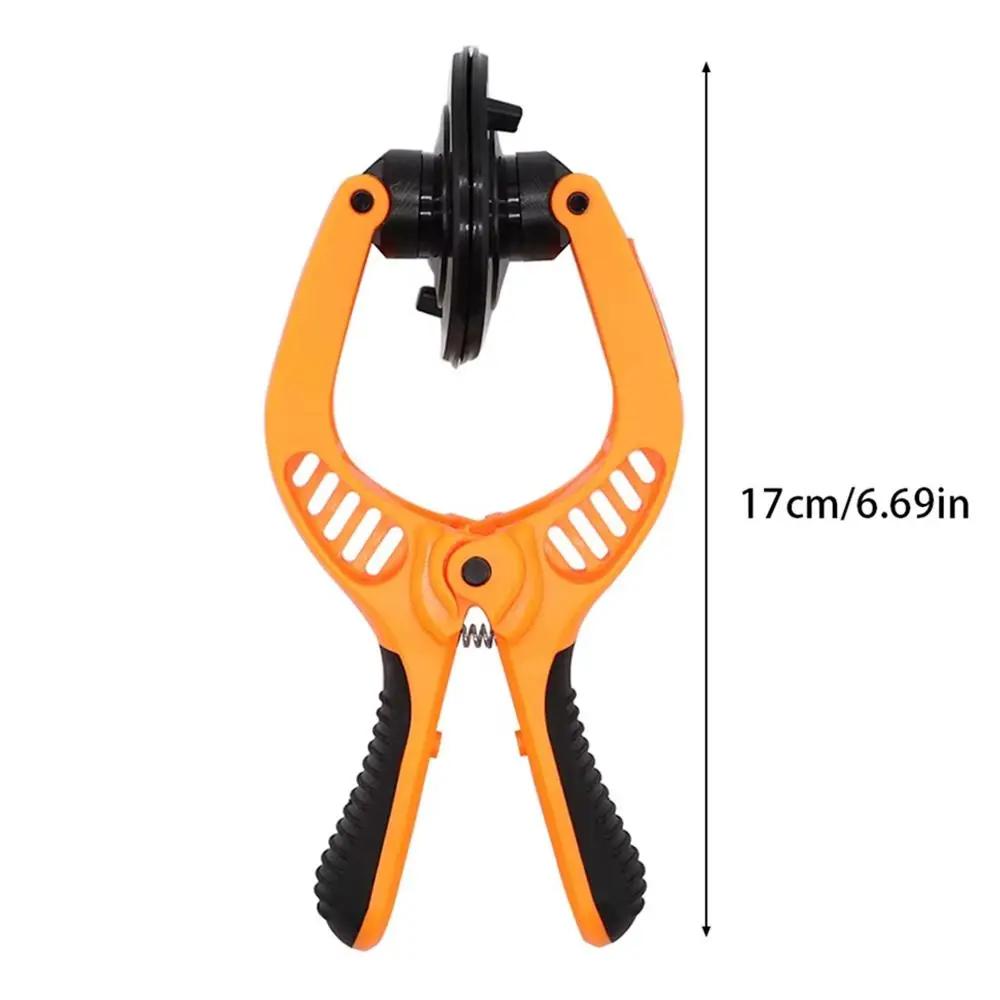 1Pcs with Suction Cups LCD Screen Opening Tool Hand Tools Anti-slip Spring Sucker Pliers Disassemble Opening Tool