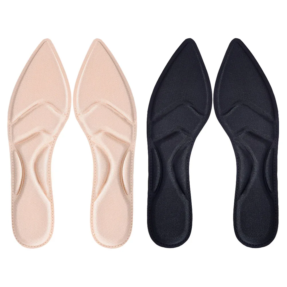 

High Heel Insoles Shock-absorption Arch Support Breathable Women Shoes Comfort Foot Care Pointed Pads Padding