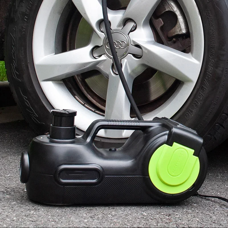 新型小型4in1多機能電動油圧式ジャッキ 12V 砂漠オフロード車 SUV RV 5トン水平