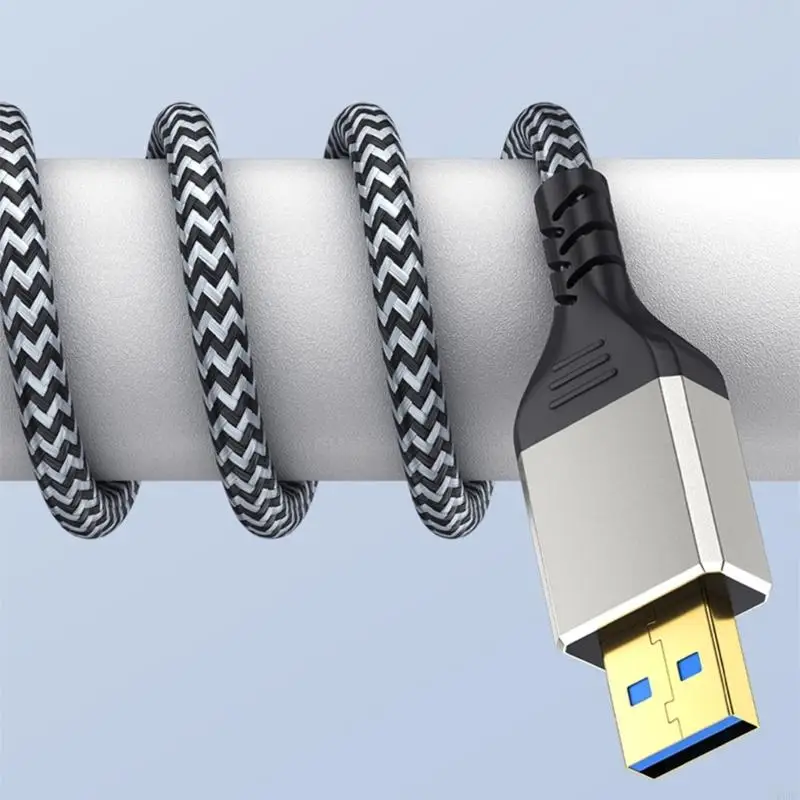 Cable extensión USB 55kc Cable línea alambre conector masculino a 5 Gbps Transferencia datos