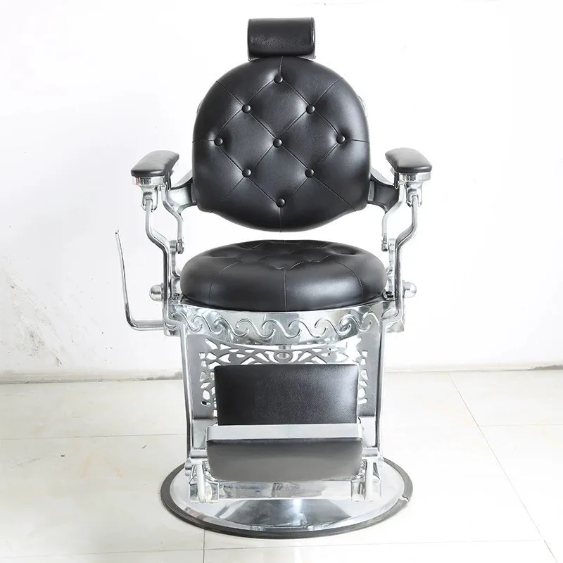 

Retro barber shop lift and cut hair chair, salon special shop, can put down perm and dye